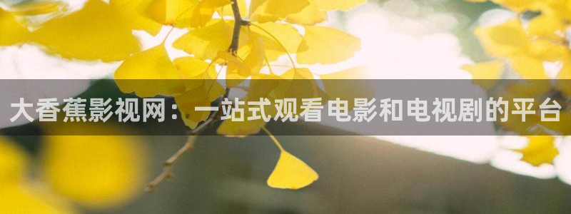 我的阿勒泰全集免费观看西瓜影院：大香蕉影视网：一站式观看电影和电视剧的平台