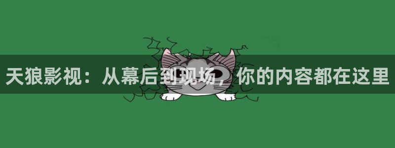 西瓜视频在线观看电视：天狼影视：从幕后到现场，你的内容都在这里